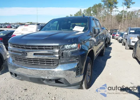 2021 Chevrolet Silverado 1500 2Wd Short Bed Lt из США, поврежденный, VIN 1GCPWCED0MZ433040